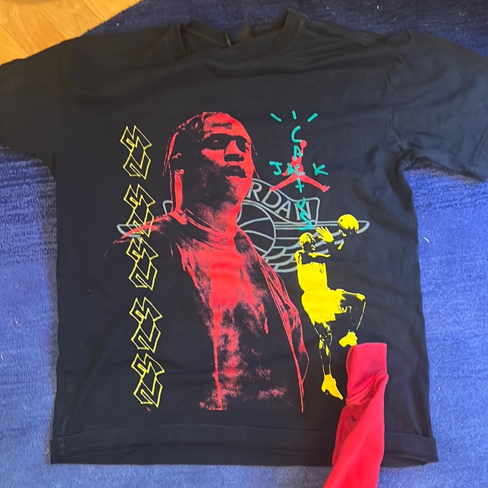 Travis Scott X Michael Jordan t-Shirt.